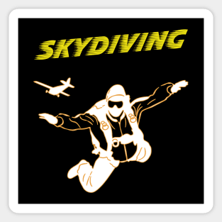 Mod.3 Paratrooper Skydiving Skydive Freefly Sticker